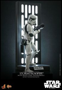 Star Wars Movie Masterpiece Akční Figure 1/6 Stormtrooper with Death Star Environment 30 cm Hot Toys