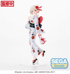 Lycoris Recoil Luminasta PVC Soška Chisato Nishikigi Going out in a yukata 19 cm Sega