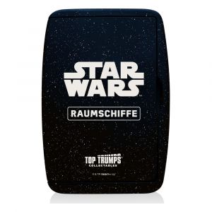 Star Wars Card Game Top Trumps Quiz Spaceships Německá Verze