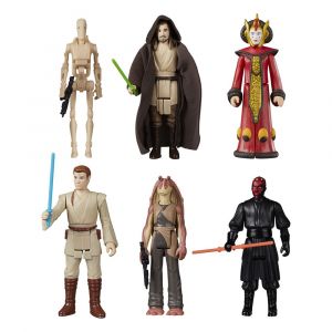 Star Wars Episode I Retro Kolekce Akční Figures The Phantom Menace Multipack 10 cm - Damaged packaging Hasbro